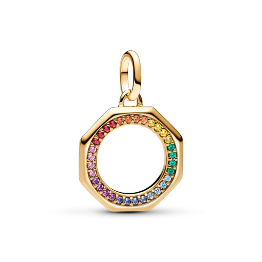 Charm – 14k Gold-Plated – Pandora ME Rainbow Medallion