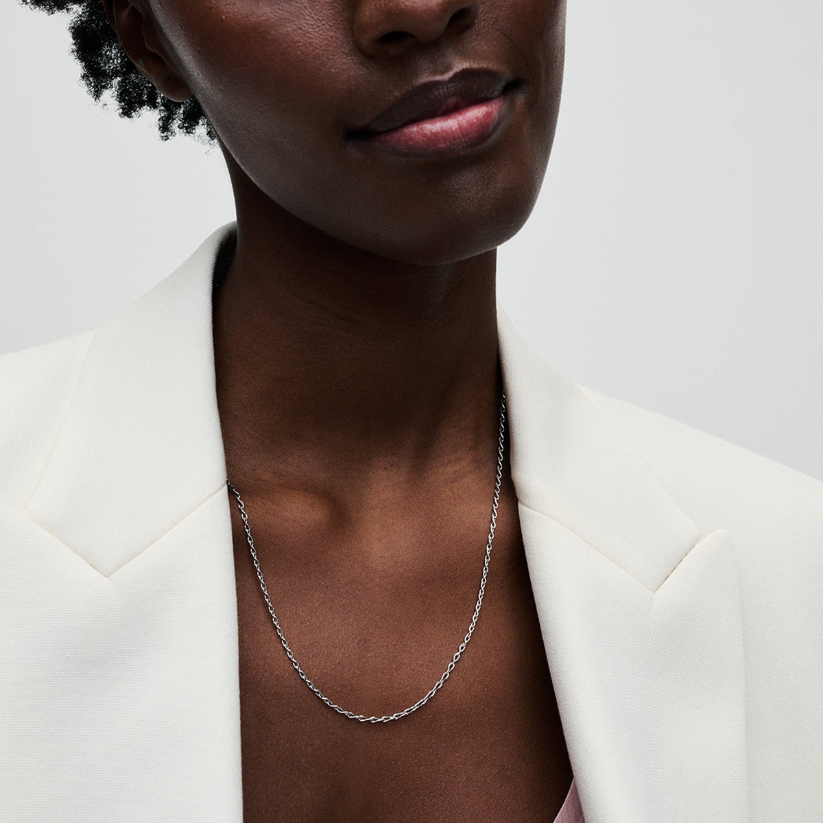 Chain Necklace – Sterling Silver – Infinity