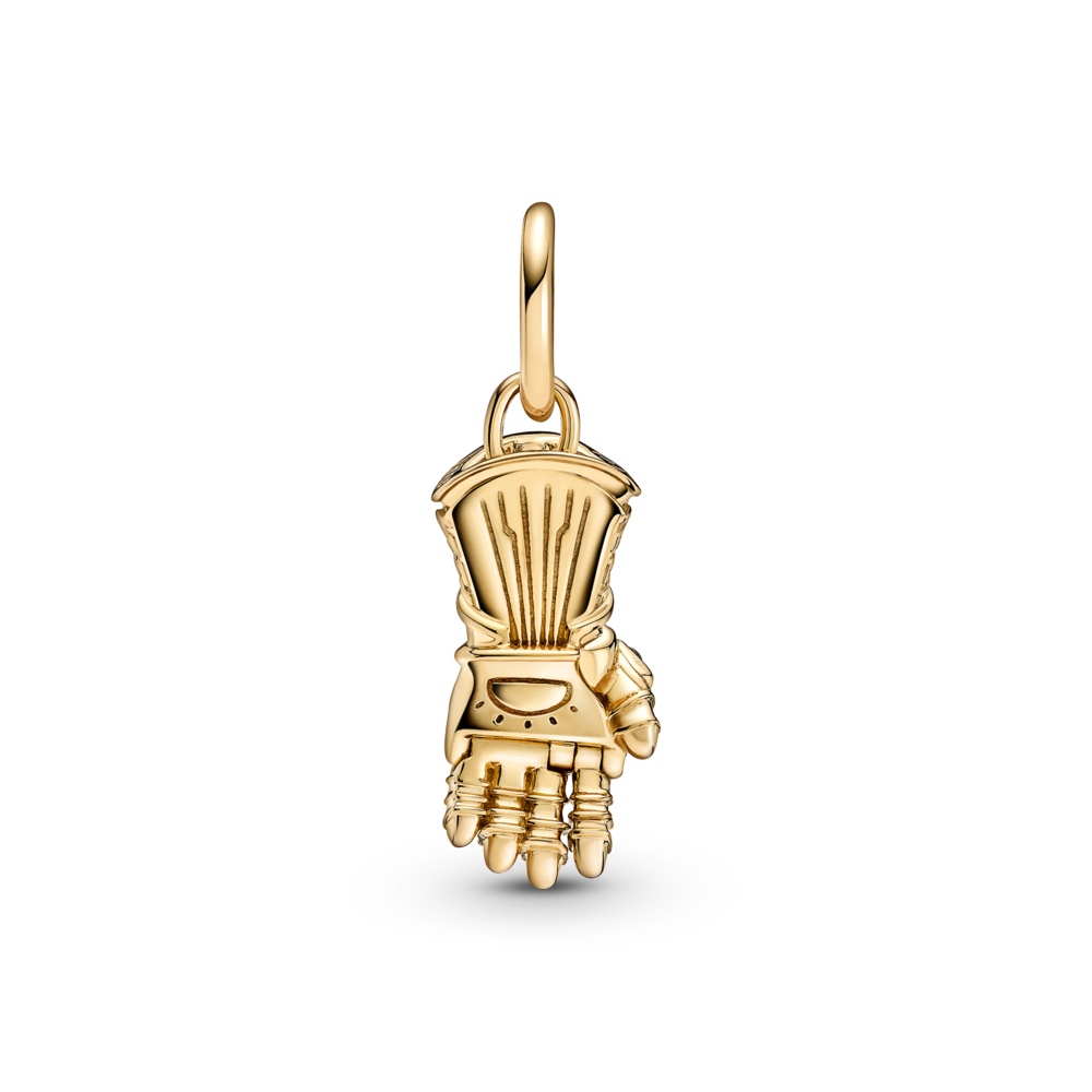 Dangle Charm – 14k Gold-Plated – Marvel The Avengers Infinity Gauntlet