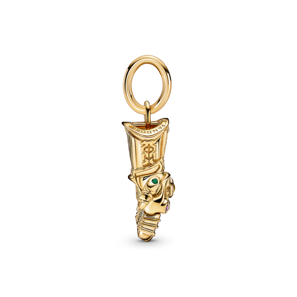 Dangle Charm – 14k Gold-Plated – Marvel The Avengers Infinity Gauntlet