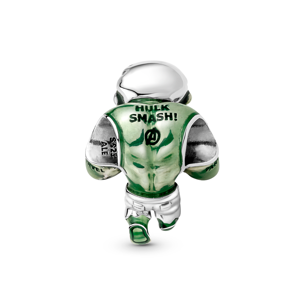 Charm – Sterling Silver – Marvel The Avengers Hulk