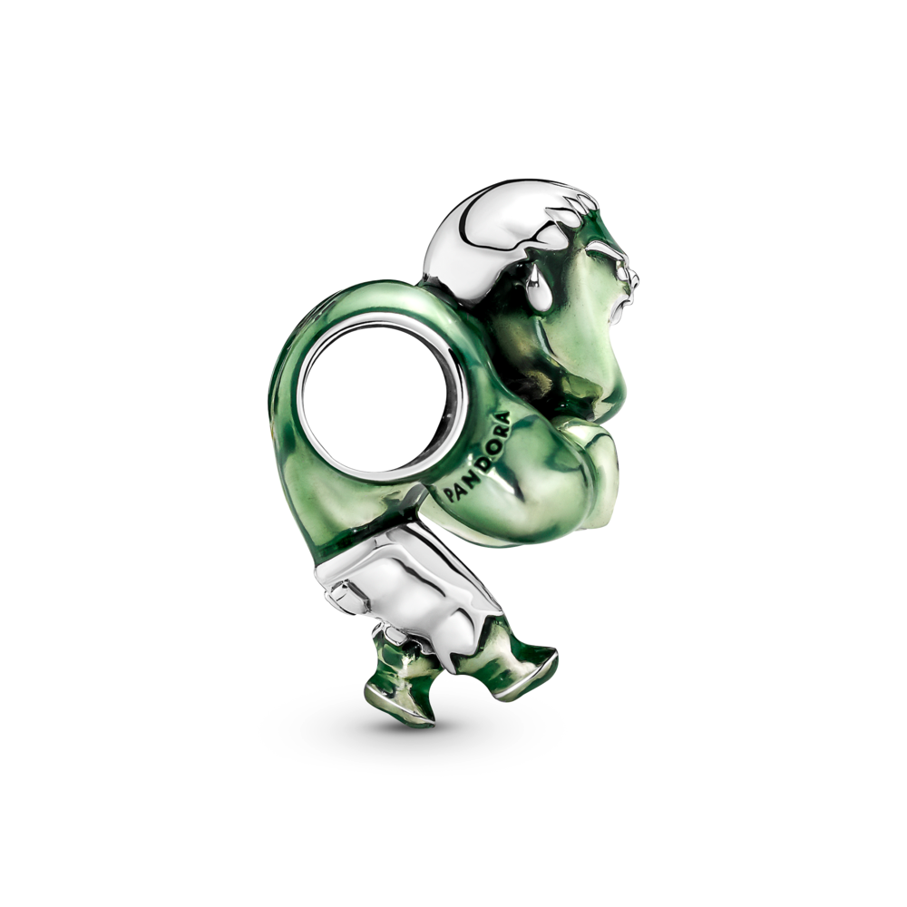 Charm – Sterling Silver – Marvel The Avengers Hulk