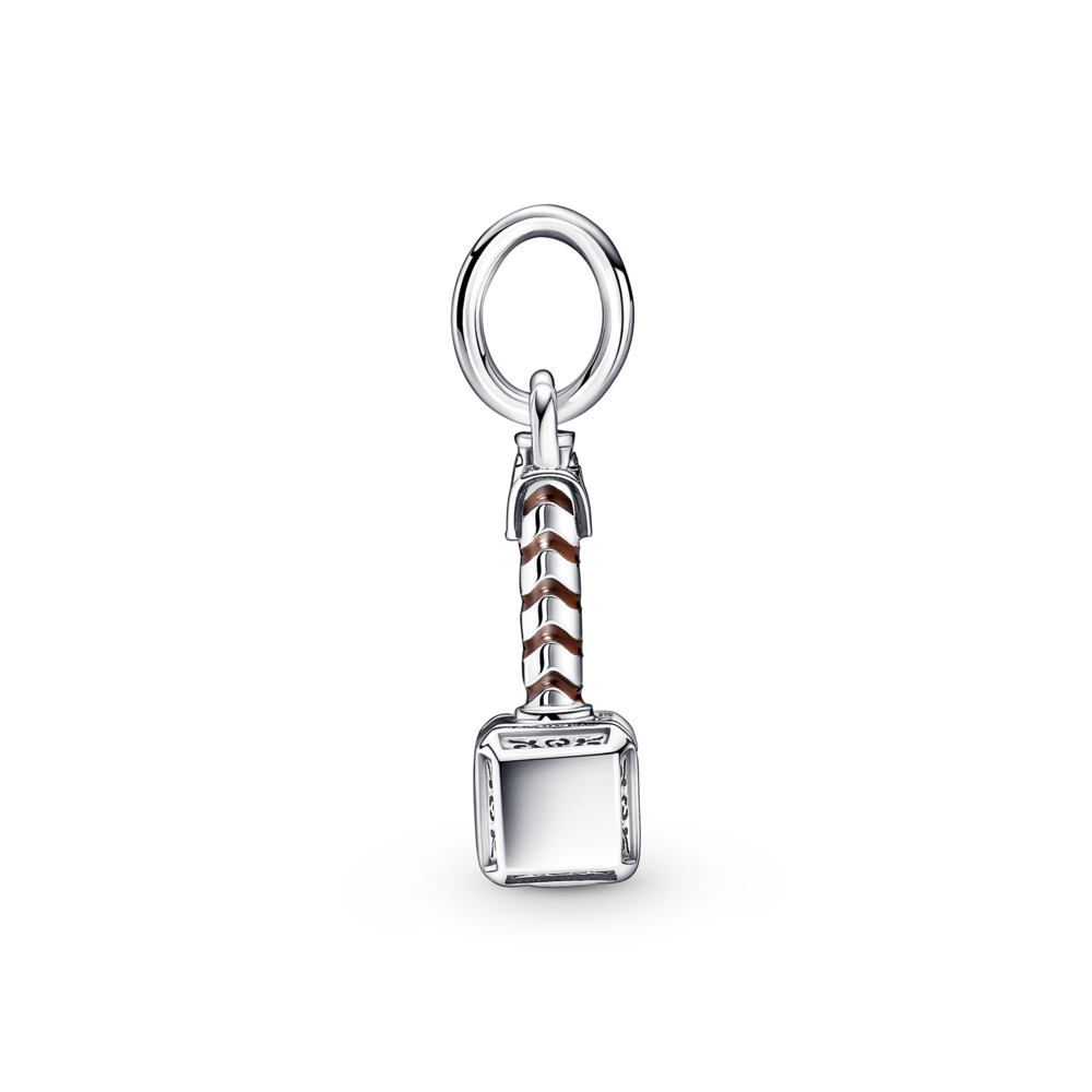 Dangle Charm – Sterling Silver – Marvel The Avengers Thor's Hammer