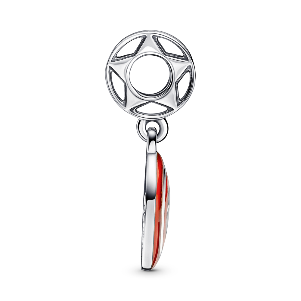 Dangle Charm – Sterling Silver – Marvel The Avengers Captain America Shield