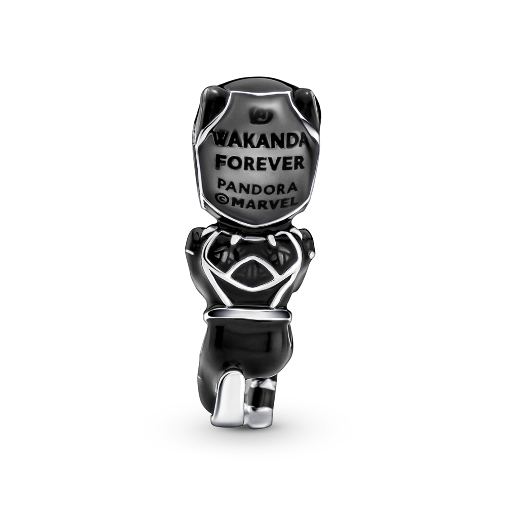Charm – Sterling Silver – Marvel The Avengers Black Panther