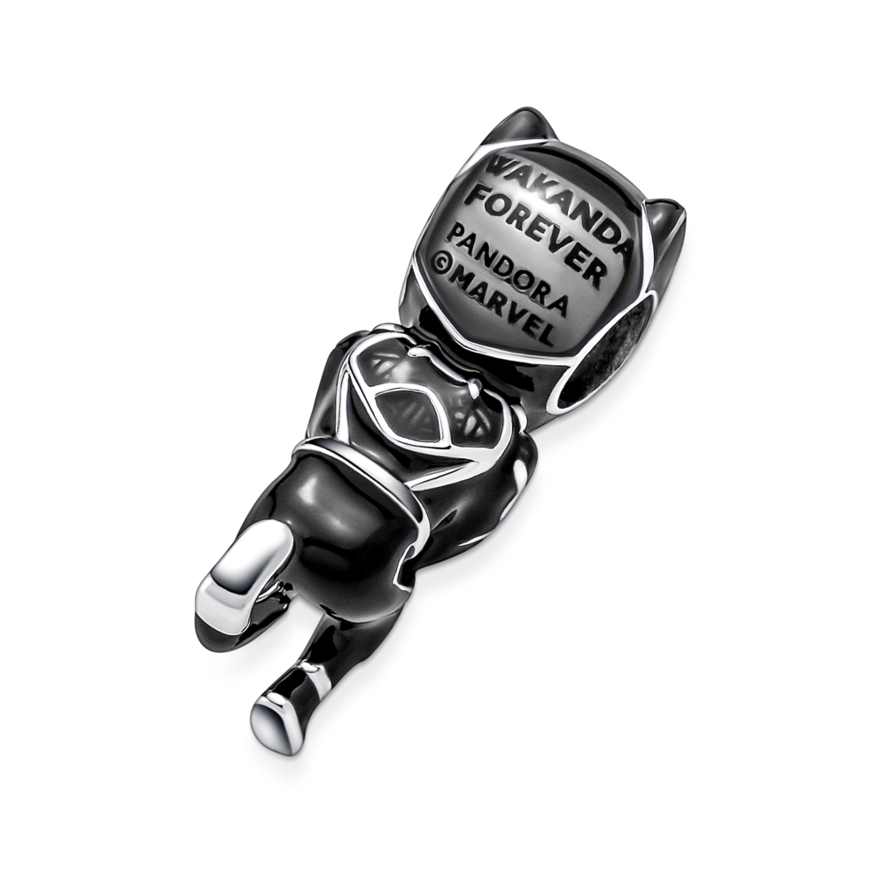 Charm – Sterling Silver – Marvel The Avengers Black Panther