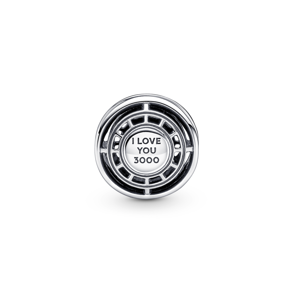 Charm – Sterling Silver – Marvel The Avengers Iron Man Arc Reactor