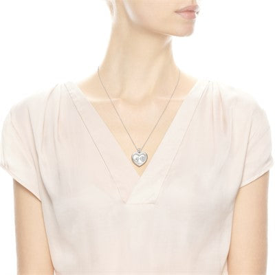 Necklace – Sterling Silver – PANDORA Heart Locket