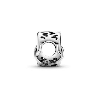 Charm – Sterling Silver – Love You Mum Infinity Heart