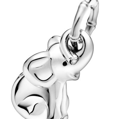 Dangle Charm – Sterling Silver – Elephant