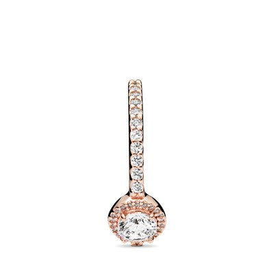 Ring – 14k Rose Gold-Plated – Classic Sparkle Halo