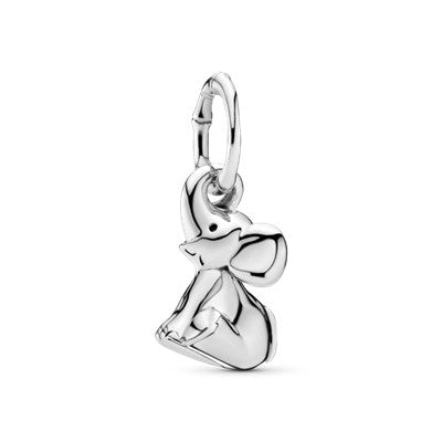 Dangle Charm – Sterling Silver – Elephant